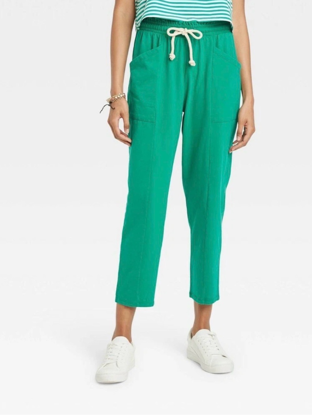 Women's Mid-Rise Jogger Pants - Universal Thread Green M